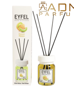 Odorizant de cameră Eyfel Melon Pepene Galben 120 ml cu bețișoare – ADM Parfum