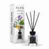 Odorizant de cameră Alya Angel’s Dream 100 ml, flacon cu bețișoare negre și cutie