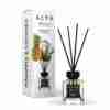 Odorizant de cameră Alya Pineapple & Coconut 100 ml, flacon cu bețișoare negre și cutie