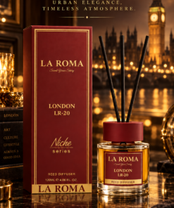 La Roma Niche London 120 ml parfum de cameră în decor elegant