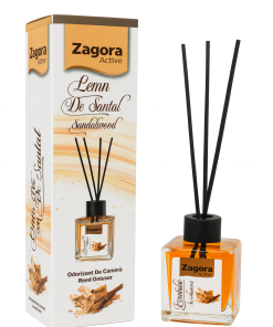 Odorizant de cameră Zagora Lemn de Santal 120 ml parfum lemnos elegant