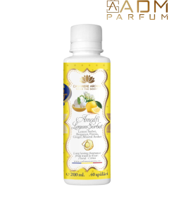 Parfum de rufe Cashmere Aroma Amalfi Lemon Sorbet 200 ml – produs în România, aromă citrică intensă de lămâie Amalfi și prospețime de durată.