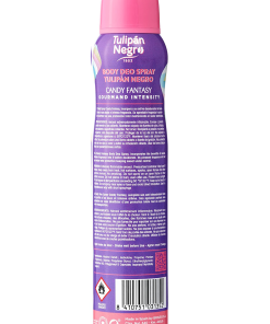 eticheta Deodorant spray Tulipán Negro Candy Fantasy 200 ml ambalaj