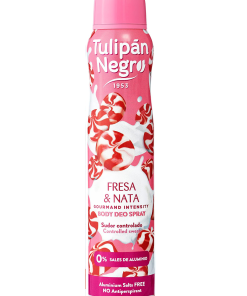 Deodorant spray Tulipán Negro Fresa & Nata 200 ml ambalaj