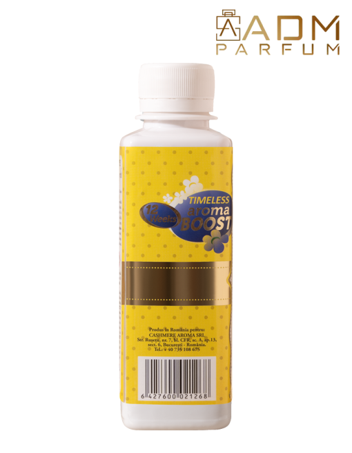 specificatii Parfum de rufe Cashmere Aroma Amalfi Lemon Sorbet 200 ml – produs în România, aromă citrică intensă de lămâie Amalfi și prospețime de durată.