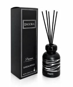Odorizant Zagora Premium Sandalwood 185 ml cu bețișoare