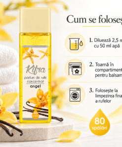 Parfum de rufe Kifra Angel 200 ml – concentrat cu aromă de vanilie - imagine 3