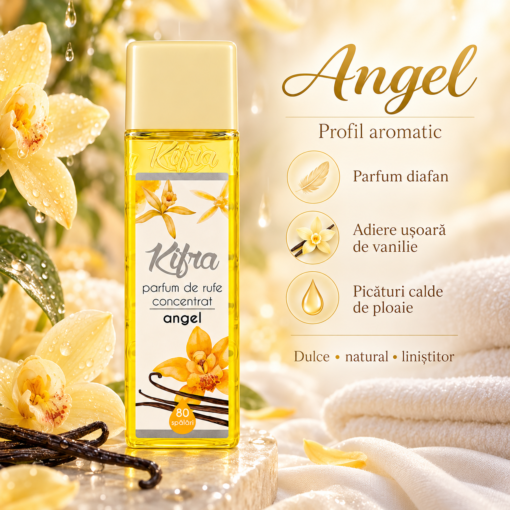 Parfum de rufe Kifra Angel 200 ml – concentrat cu aromă de vanilie - imagine 2