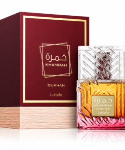 Lattafa Khamrah Dukhan 100 ml apă de parfum unisex – flacon și cutie