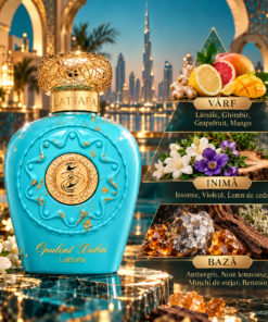 Lattafa Opulent Dubai 100 ml piramidă olfactivă și note parfum