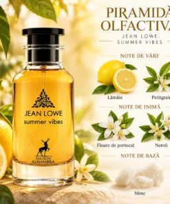 Maison Alhambra Jean Lowe Summer Vibes Eau de Parfum Unisex 100 ml – piramidă olfactivă