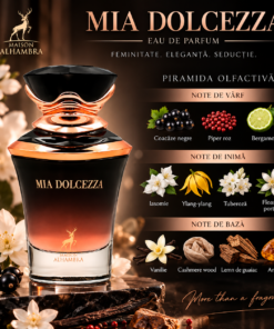 Maison Alhambra Mia Dolcezza Eau de Parfum Damă 100 ml – piramidă olfactivă