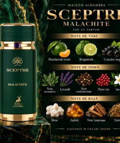 Maison Alhambra Sceptre Malachite Eau de Parfum Unisex 100 ml – piramidă olfactivă