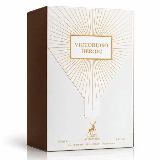 Maison Alhambra Victorioso Heroic Eau de Parfum Bărbați 100 ml – cutie, vedere frontală