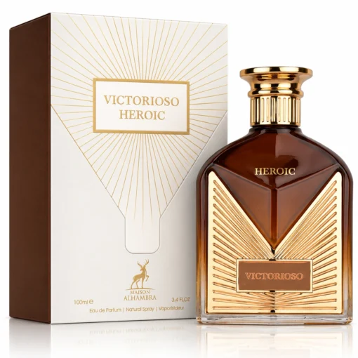Maison Alhambra Victorioso Heroic Eau de Parfum Bărbați 100 ml – flacon și cutie