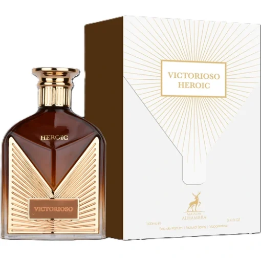 Maison Alhambra Victorioso Heroic Eau de Parfum Bărbați 100 ml – flacon și cutie