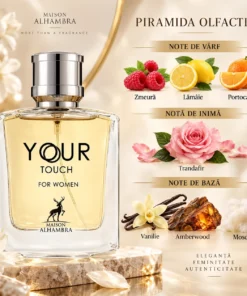 Maison Alhambra Your Touch For Women Eau de Parfum 100 ml – piramidă olfactivă
