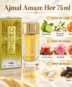 Ajmal Amaze Her 75 ml, piramida olfactivă