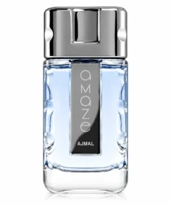Ajmal Amaze Him 100 ml, flacon pe fundal alb