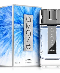 Ajmal Amaze Him 100 ml, flacon și cutie
