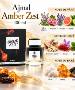Ajmal Amber Zest 100 ml, piramida olfactivă