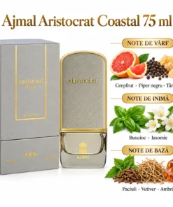 Ajmal Aristocrat Coastal 75 ml, piramida olfactivă
