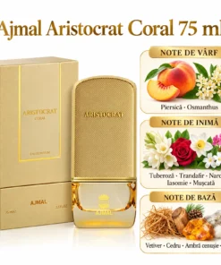 Ajmal Aristocrat Coral 75 ml, piramida olfactivă