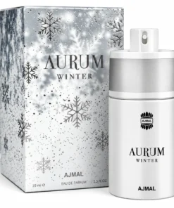 Ajmal Aurum Winter 75 ml, flacon și cutie