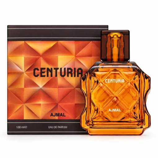 Ajmal Centuria 100 ml, flacon și cutie