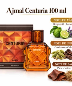 Ajmal Centuria 100 ml, piramida olfactivă