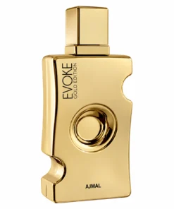 Ajmal Evoke Gold Her 75 ml, flacon pe fundal alb