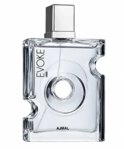 Ajmal Evoke Him 90 ml, flacon pe fundal alb