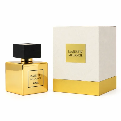 Ajmal Majestic Mélange 100 ml, flacon și cutie