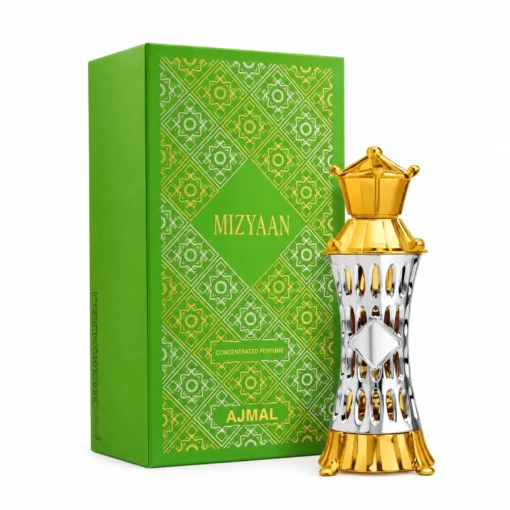 Ajmal Mizyaan 14 ml – flacon și cutie