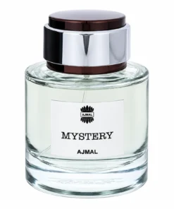 Ajmal Mystery 100 ml, flacon pe fundal alb