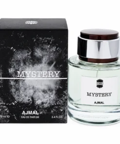 Ajmal Mystery 100 ml, flacon și cutie