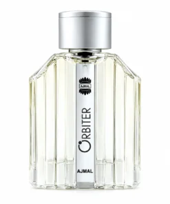 Ajmal Orbiter 100 ml, flacon pe fundal alb