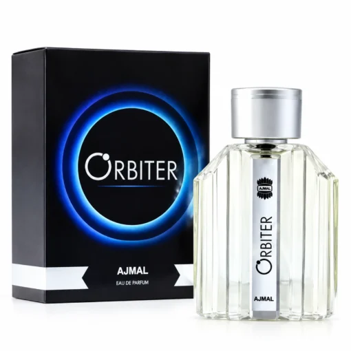 Ajmal Orbiter 100 ml, flacon și cutie