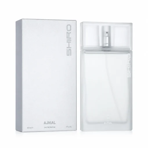 Ajmal Shiro 90 ml, flacon și cutie