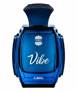 Ajmal Vibe Him 75 ml, flacon pe fundal alb