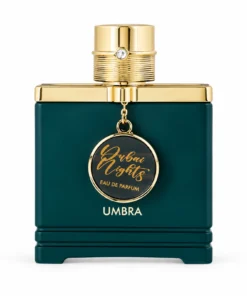 Flacon Armaf Dubai Nights Umbra, apă de parfum pentru bărbați, 100 ml, pe fundal alb