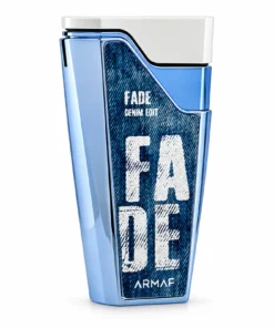 Armaf Fade Denim Edit 80 ml – flacon pe fundal alb