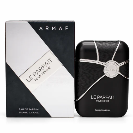 Armaf Le Parfait Pour Homme 100 ml – cutie și flacon pe fundal alb