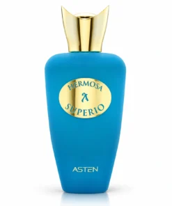 Flacon Hermosa Superio Asten, apă de parfum pentru femei, 100 ml, pe fundal alb