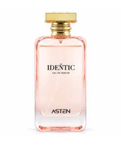 Flacon Identic Asten, apă de parfum pentru femei, 100 ml, pe fundal alb
