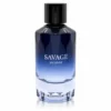 Flacon Savage Intense Asten, apă de parfum pentru bărbați, 100 ml, pe fundal alb