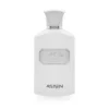 Flaconul parfumului Silver Summit Asten, apă de parfum pentru bărbați, 100 ml, pe fundal alb