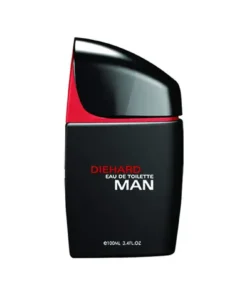 Flacon Estiara Die Hard Man, apă de toaletă pentru bărbați 100 ml, pe fundal alb