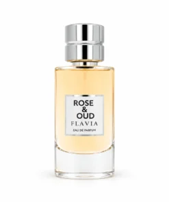Flavia Rose & Oud 100 ml – flacon pe fundal alb