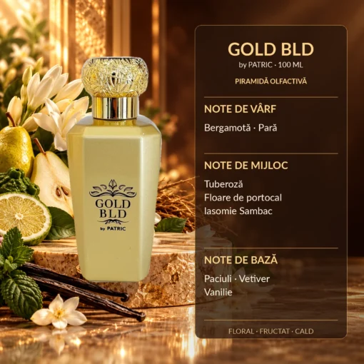 Gold BLD By Patric – apă de parfum pentru femei, 100 ml - imagine 2